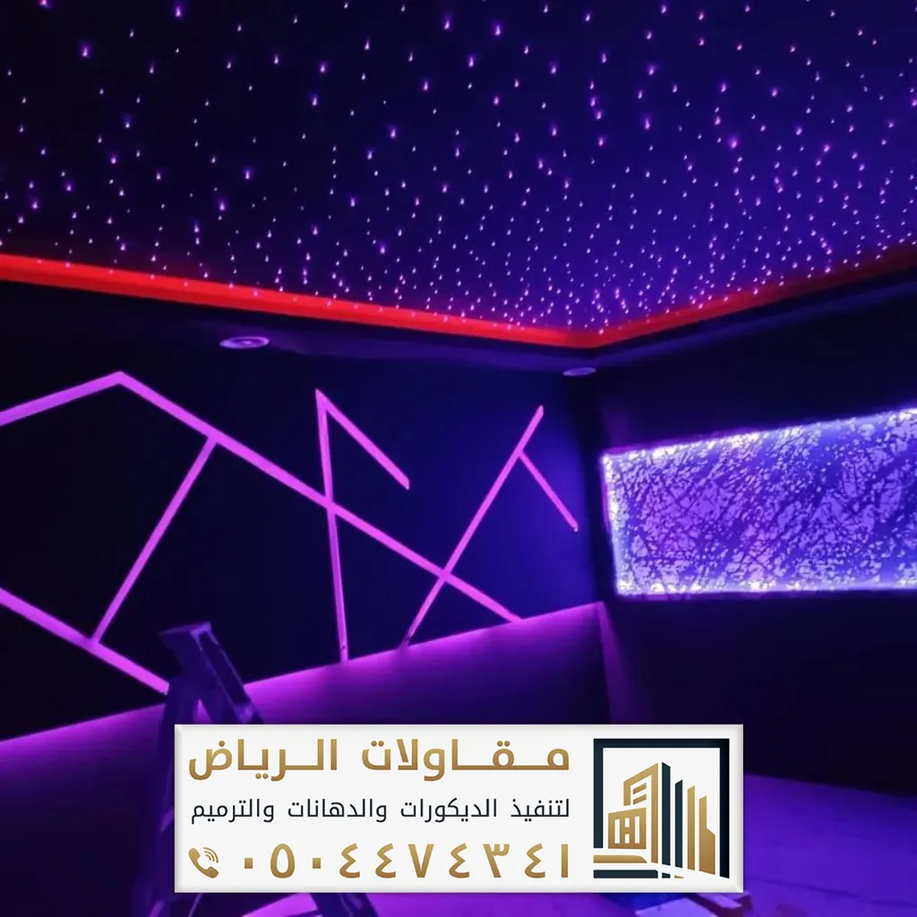 تركيب ديكورات مضيئة LED بالرياض